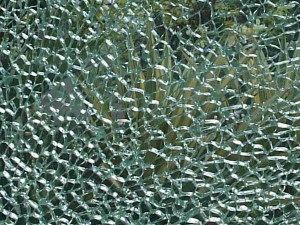 gehärtetes Glas
