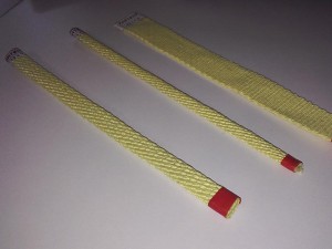 Flache Kevlar-Bänder