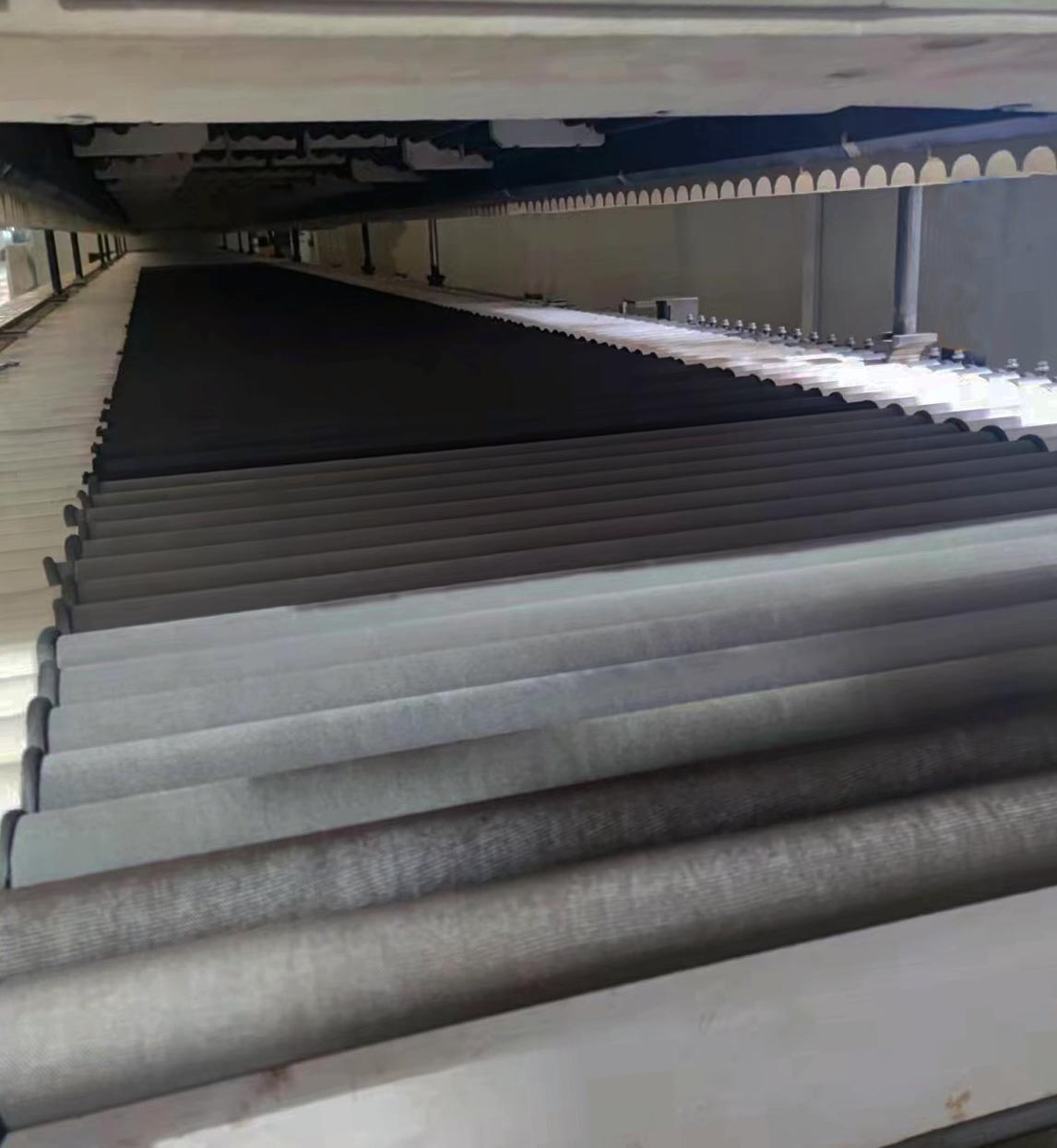 Stainless Steel Sleeves covering full rollers
